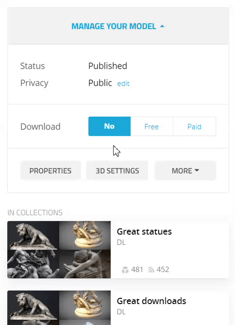 how to download from sketchfab